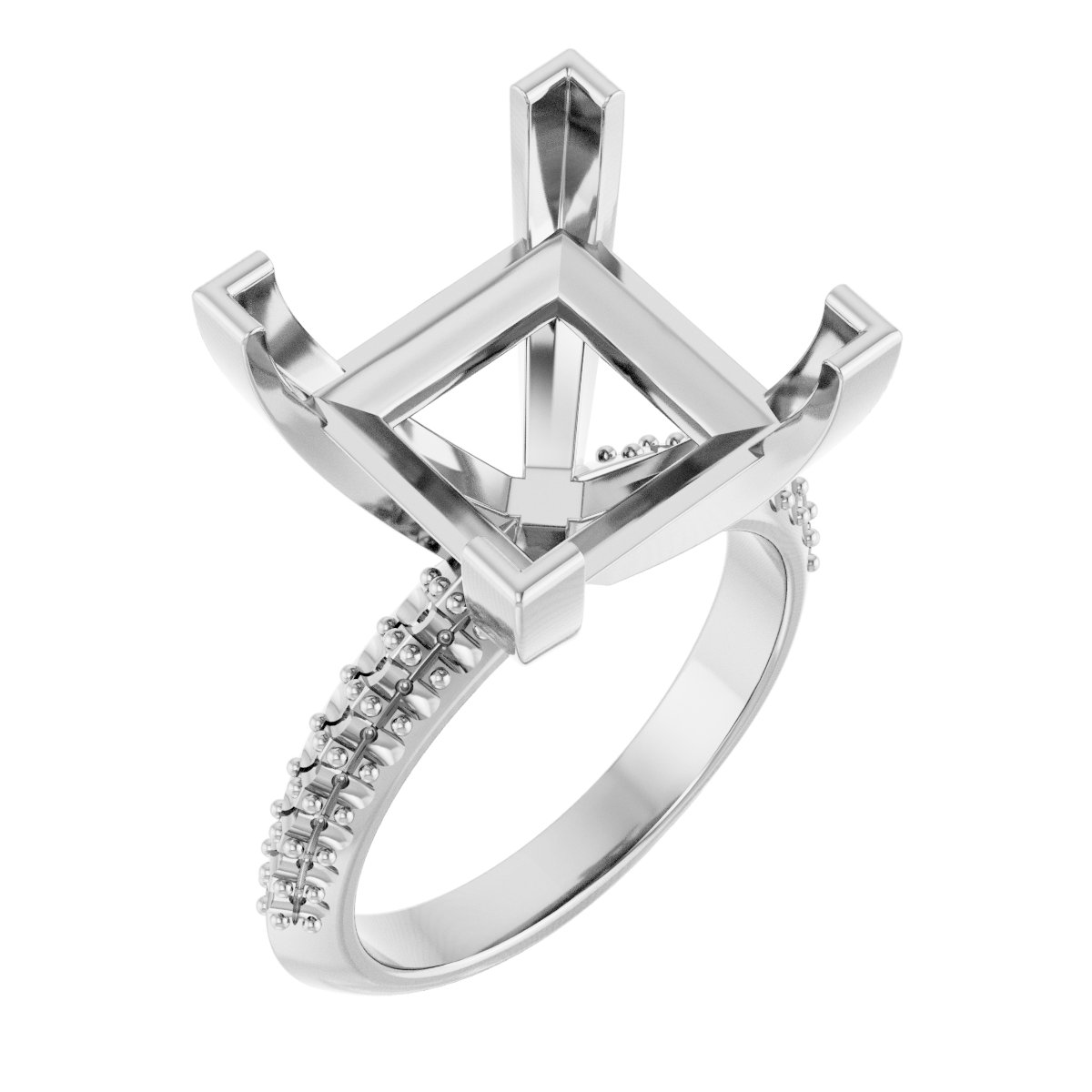Knife-Edge Engagement Ring