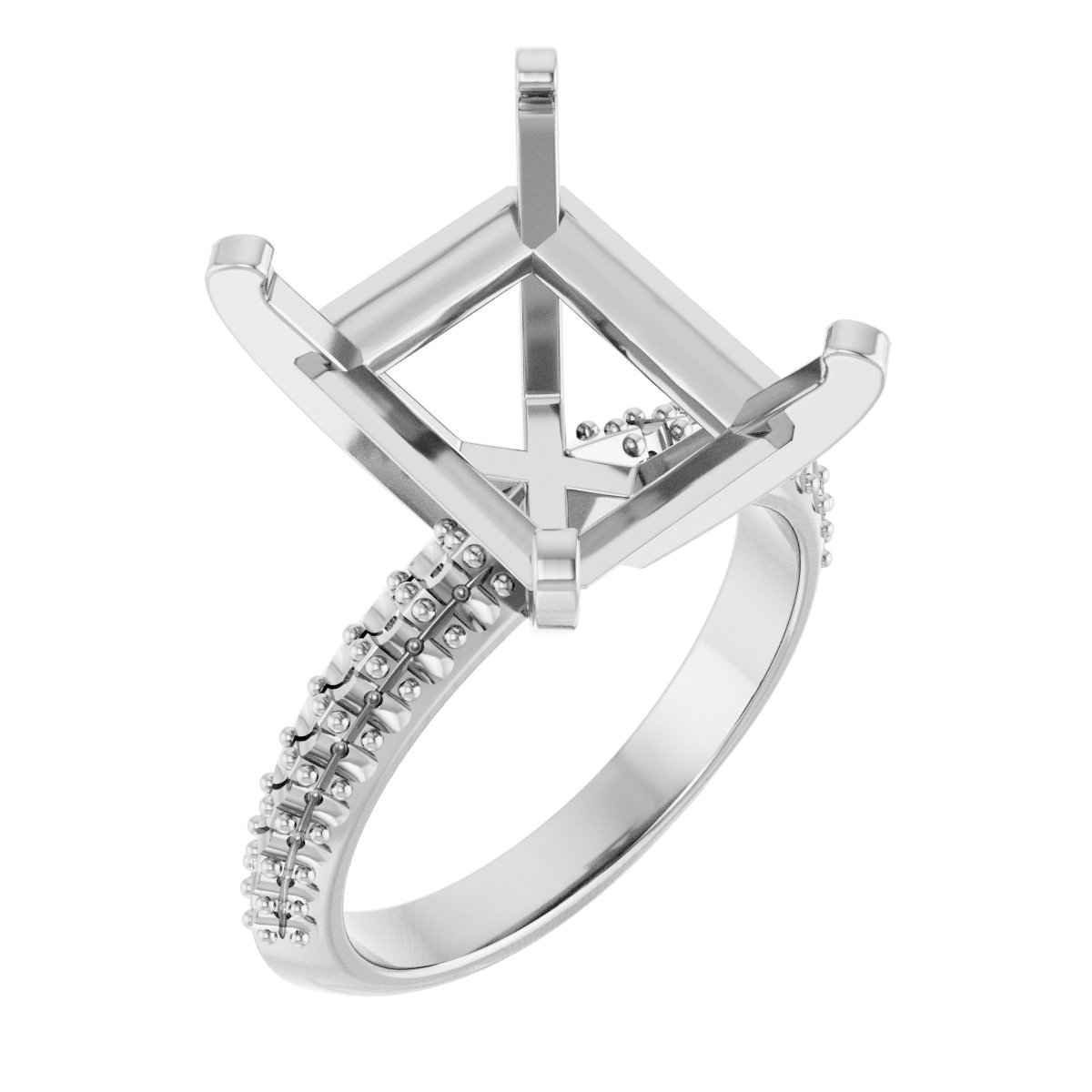 Knife-Edge Engagement Ring