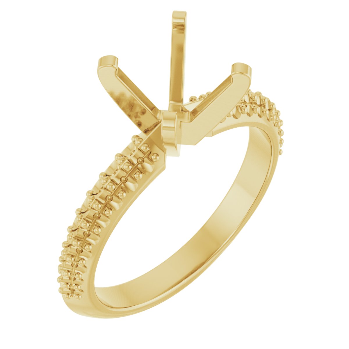 Knife-Edge Engagement Ring