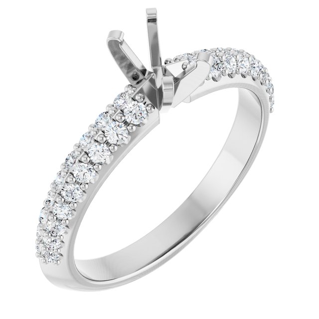 14k White Gold