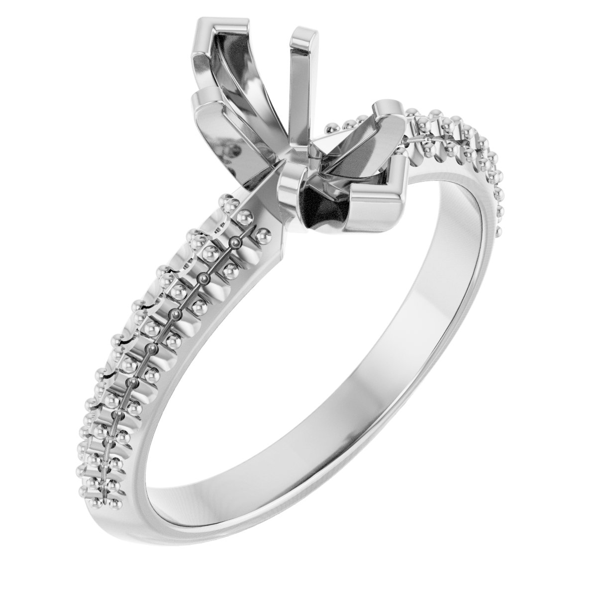 Knife-Edge Engagement Ring