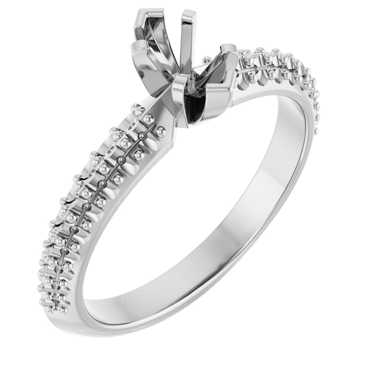 Knife-Edge Engagement Ring