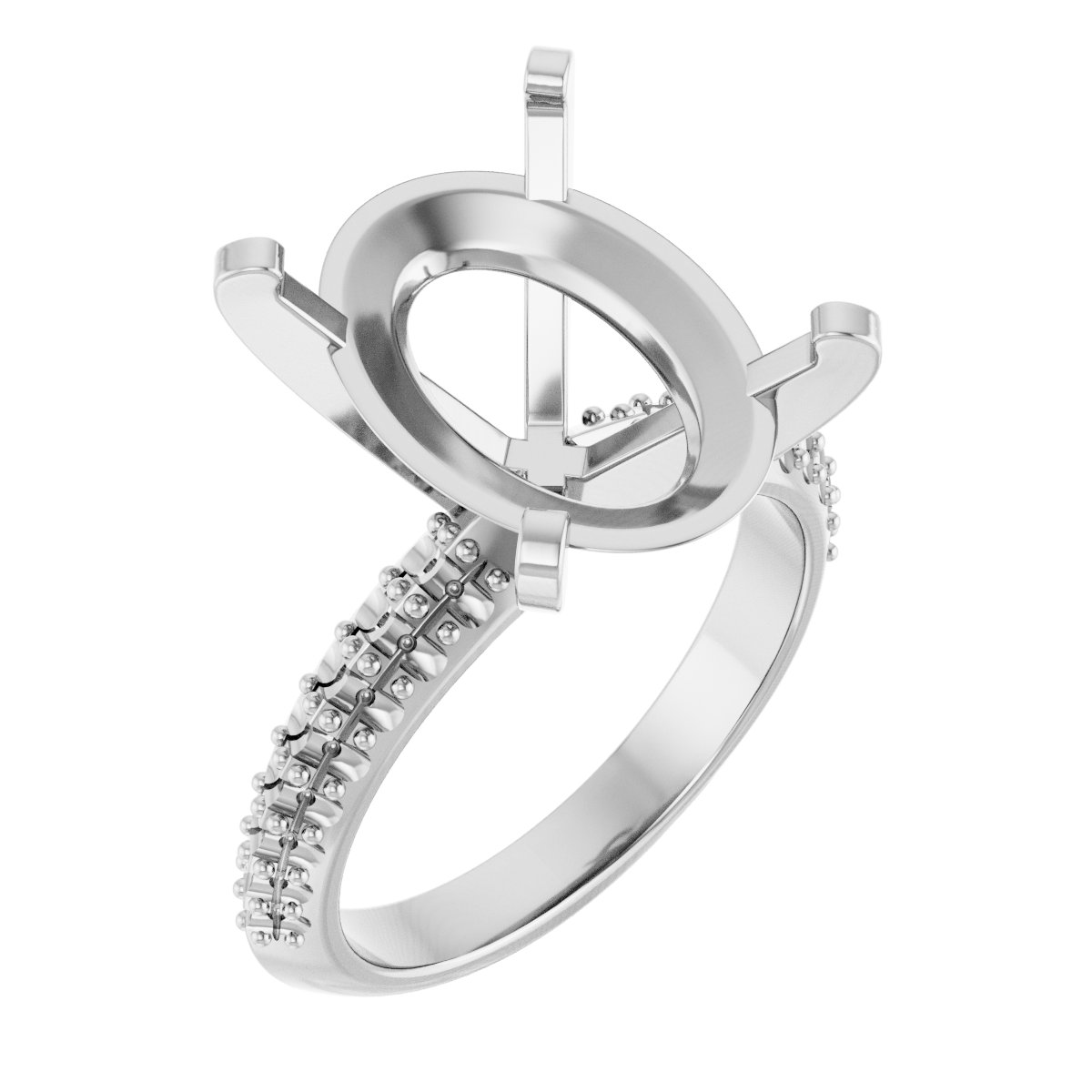 Knife-Edge Engagement Ring