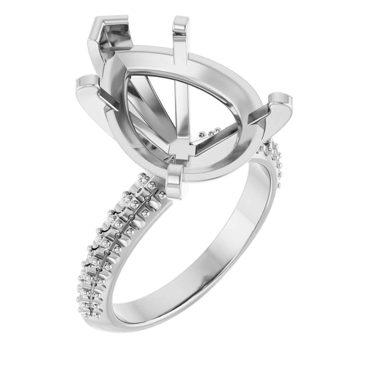 Knife-Edge Engagement Ring