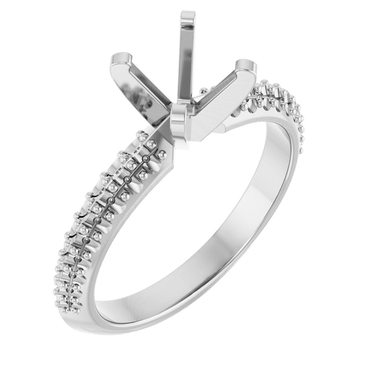 Knife-Edge Engagement Ring