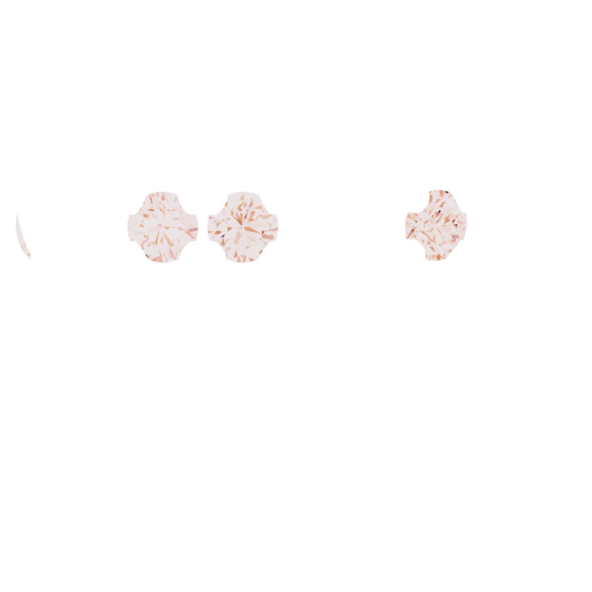 4-Prong Pre-Notched Claw Hidden Halo-Style Peg Setting