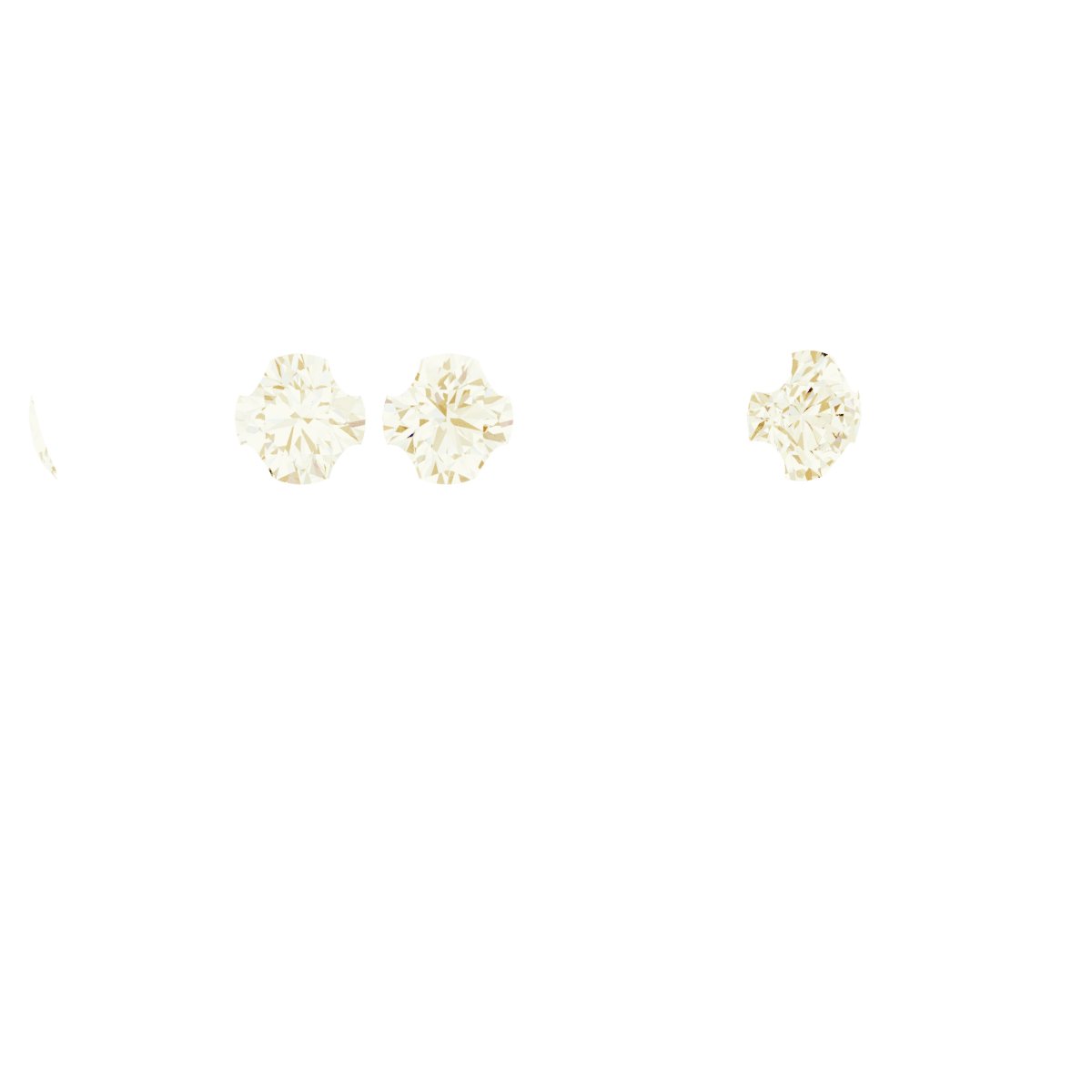 4-Prong Pre-Notched Claw Hidden Halo-Style Peg Setting