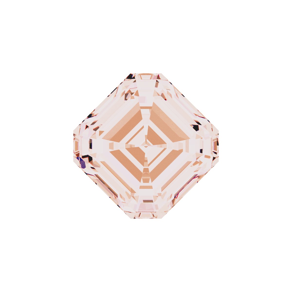 Asscher Bezel-Set Link