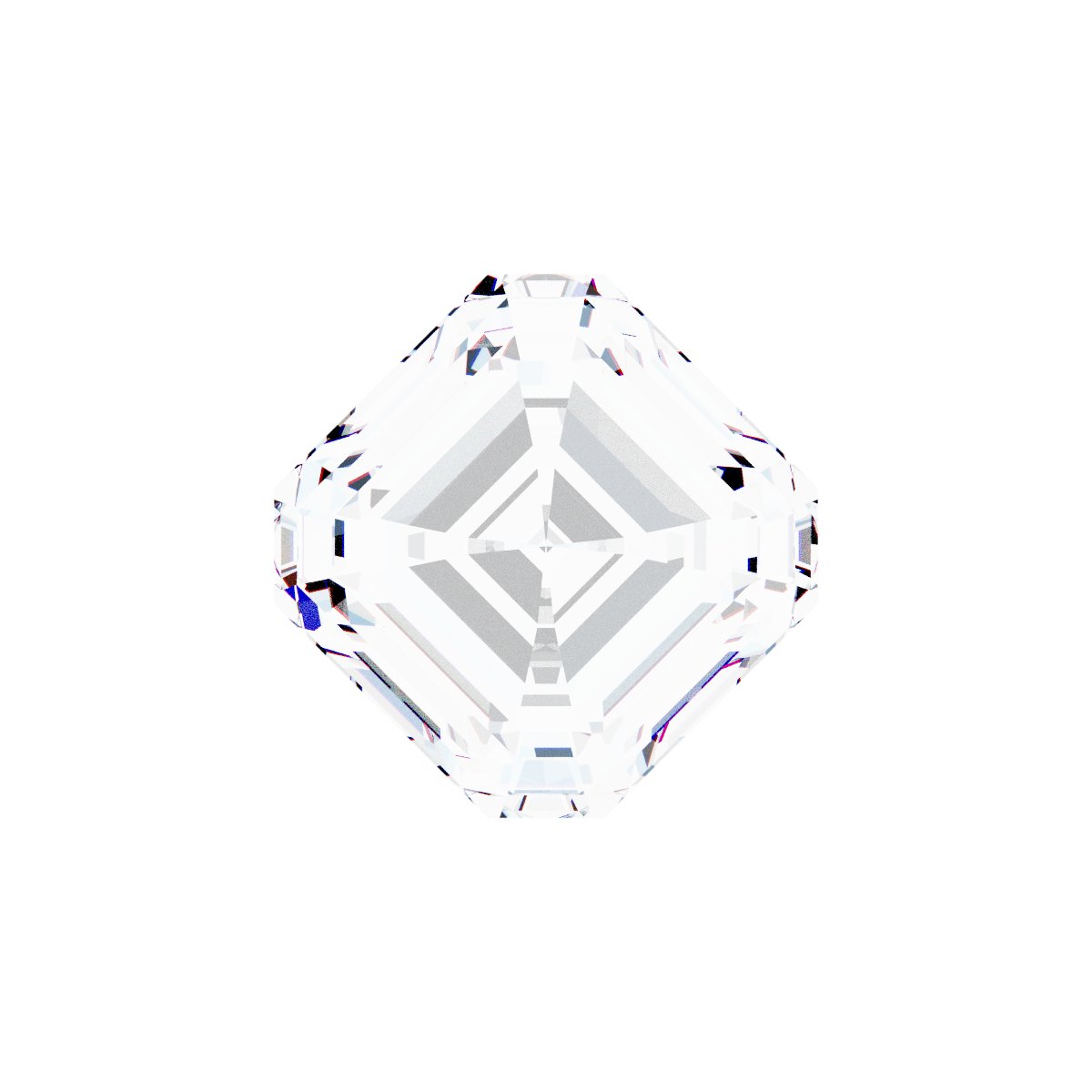 Asscher Bezel-Set Link