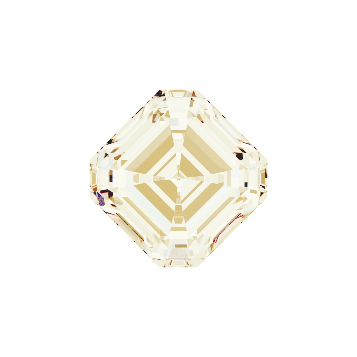 Asscher Bezel-Set Link