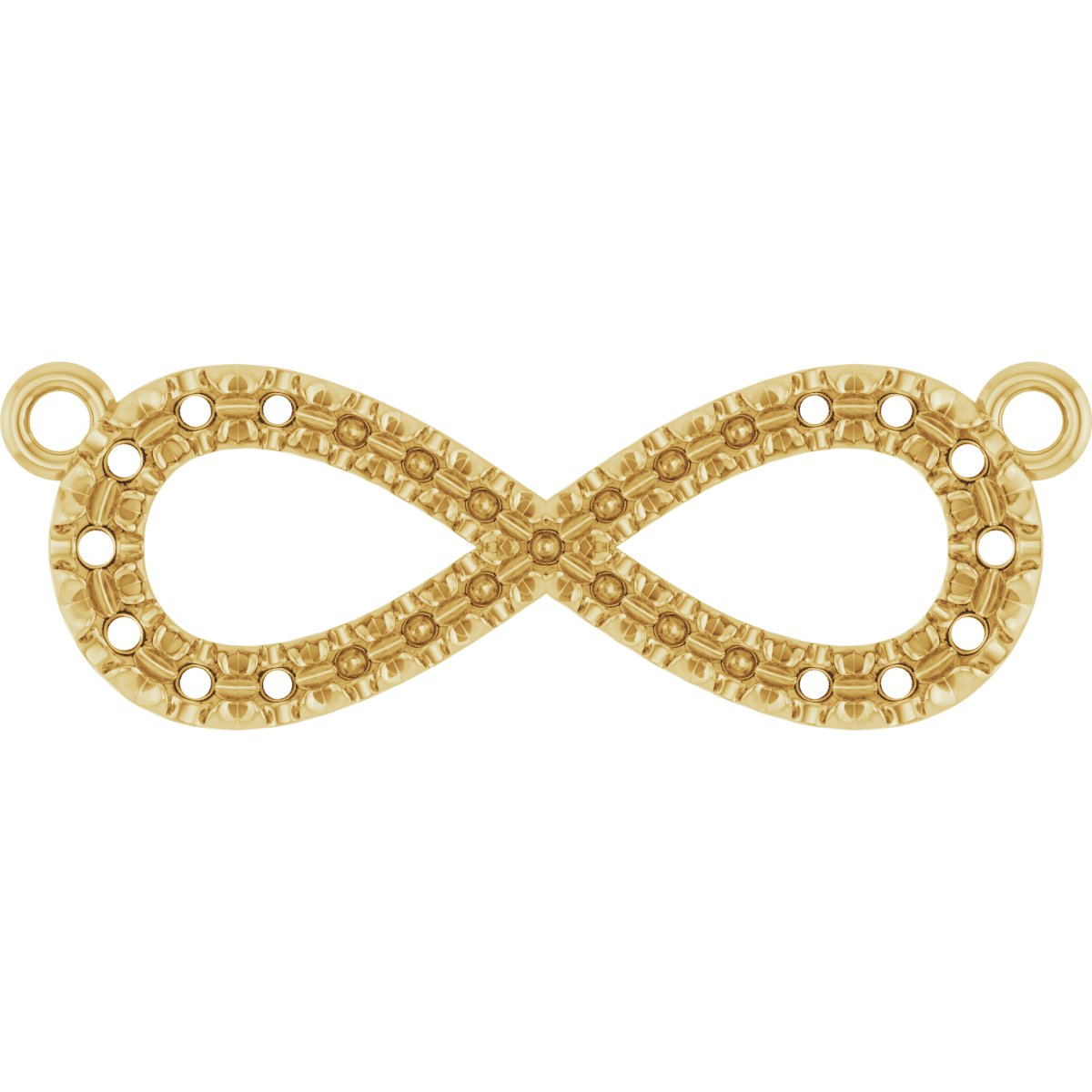 Accented Infinity-Inspired Necklace Center