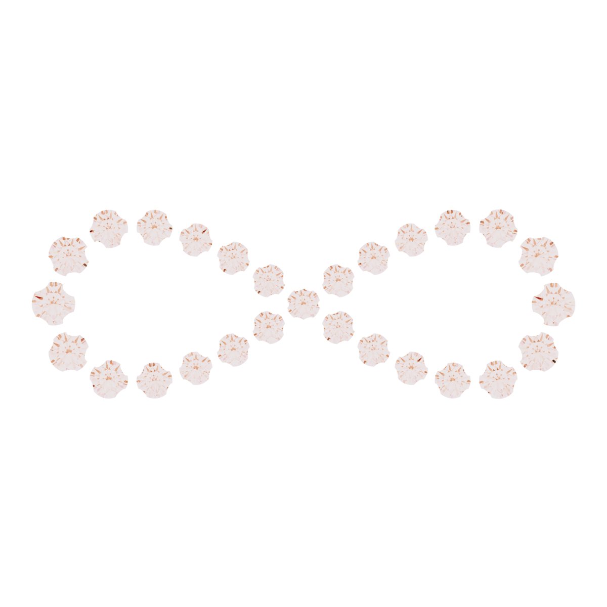 Accented Infinity-Inspired Necklace Center