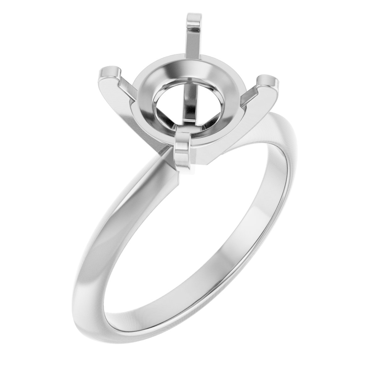 Knife-Edge Engagement Ring