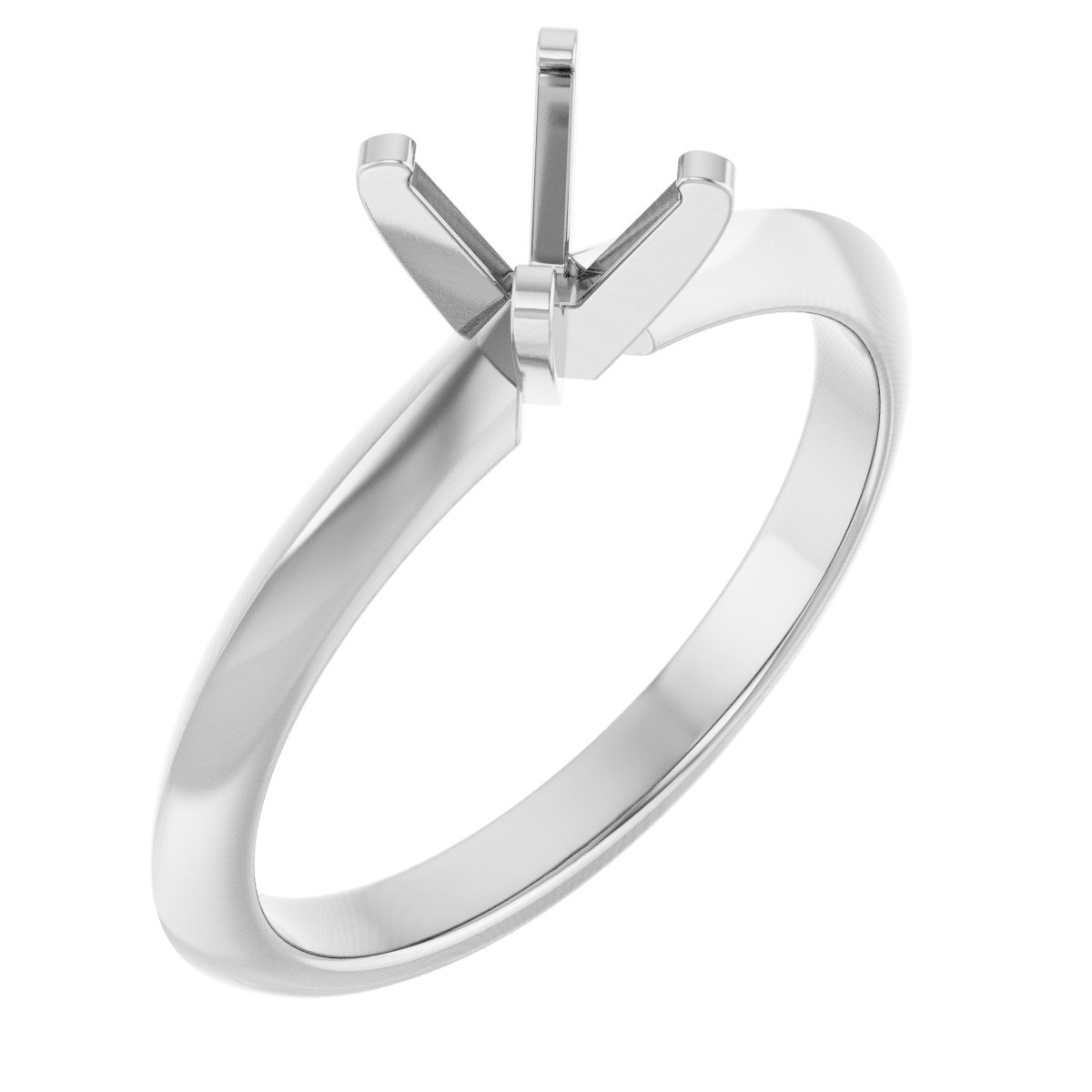 Knife-Edge Engagement Ring