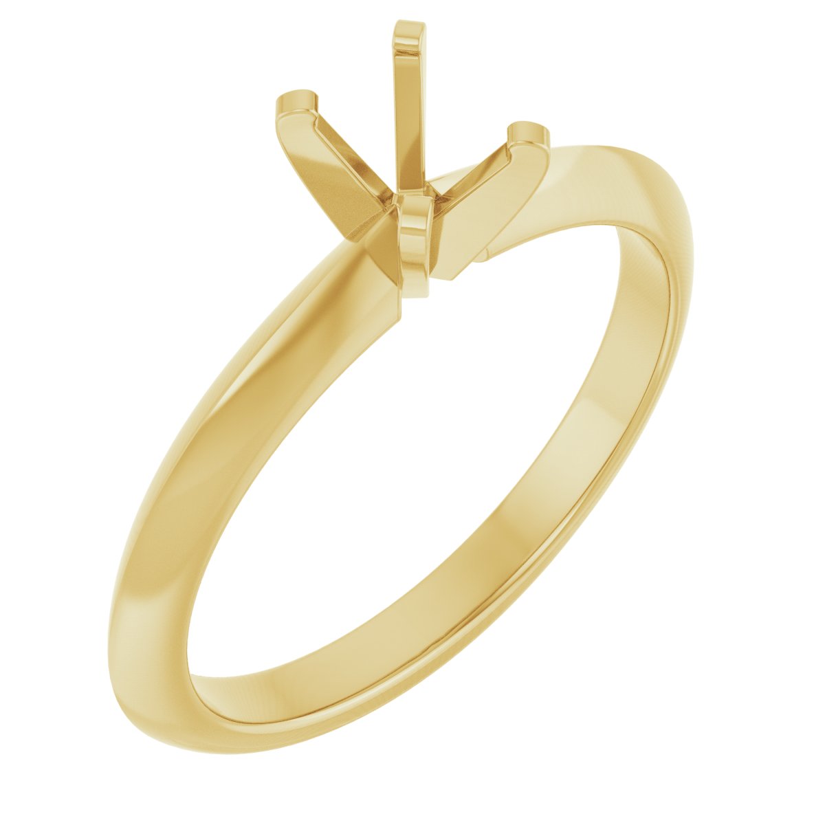 Knife-Edge Engagement Ring