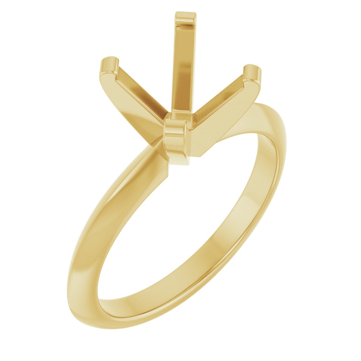 Knife-Edge Engagement Ring