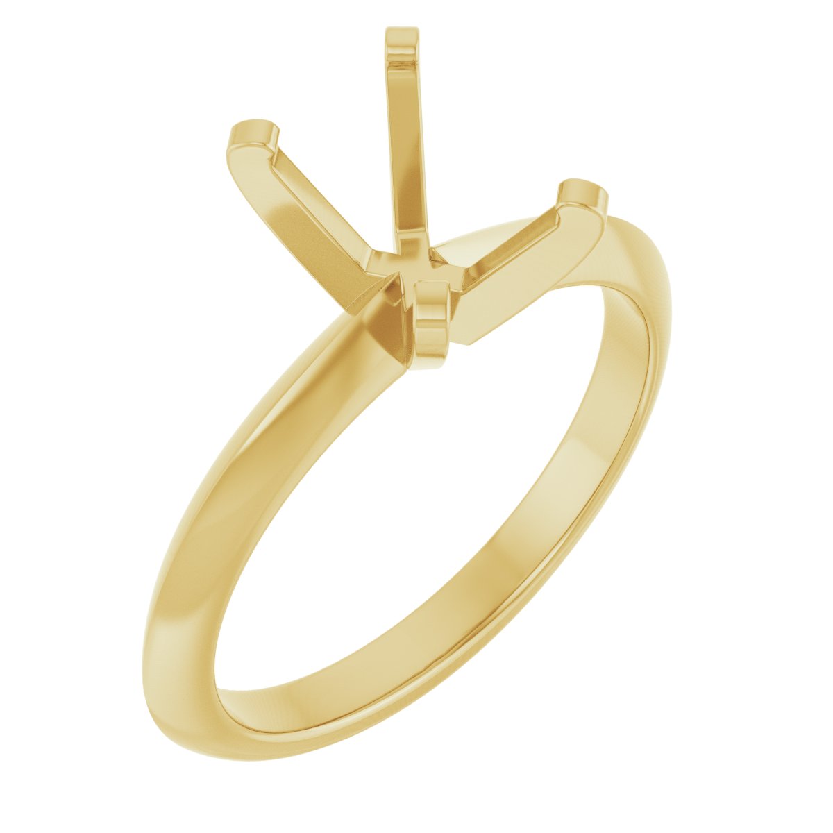 Knife-Edge Engagement Ring
