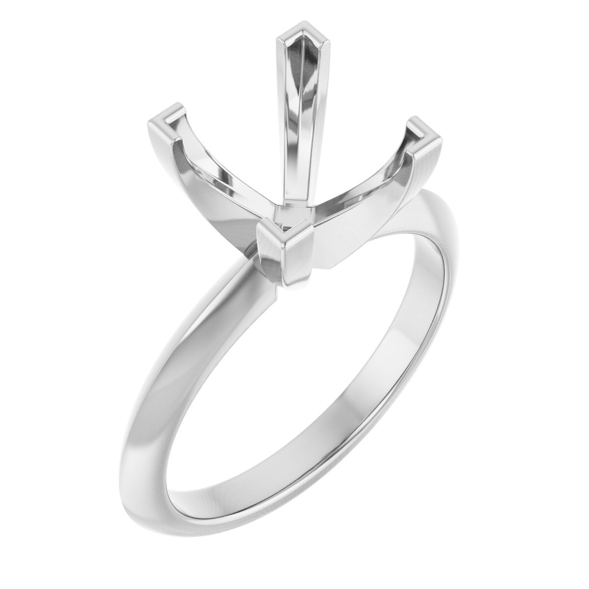 Knife-Edge Engagement Ring