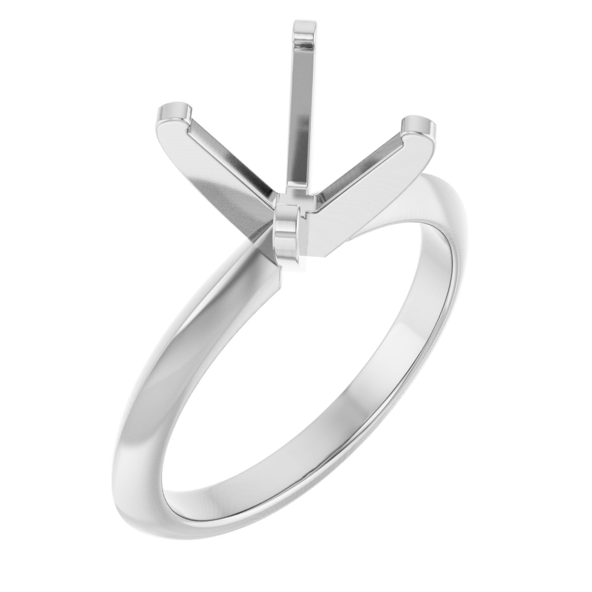 Knife-Edge Engagement Ring