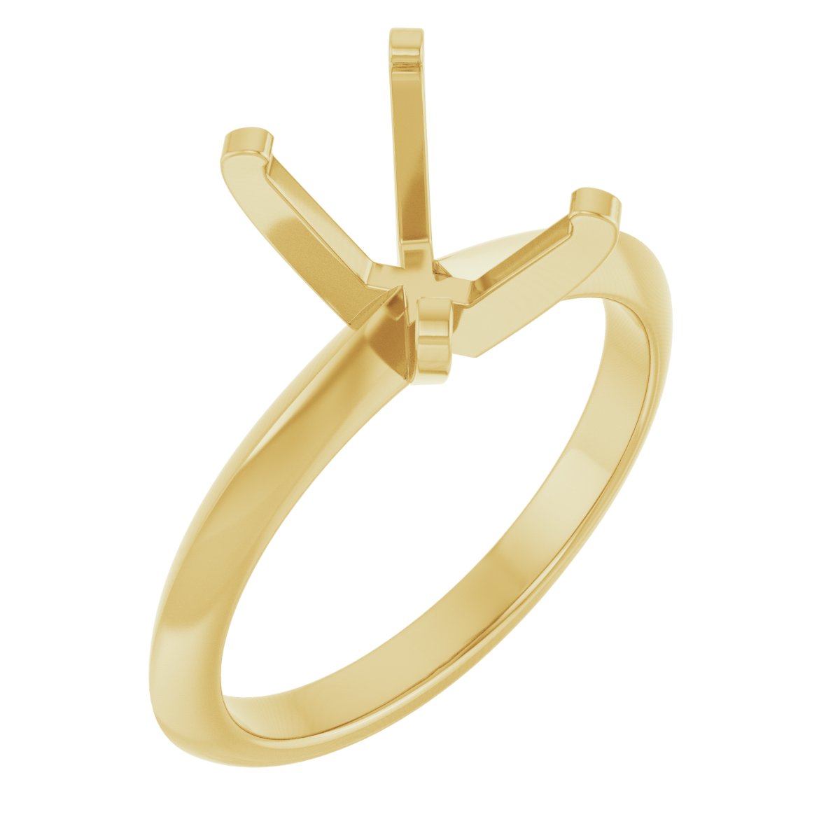 Knife-Edge Engagement Ring