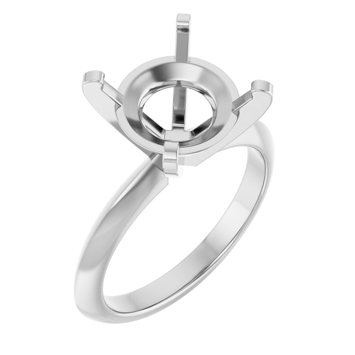 Knife-Edge Engagement Ring