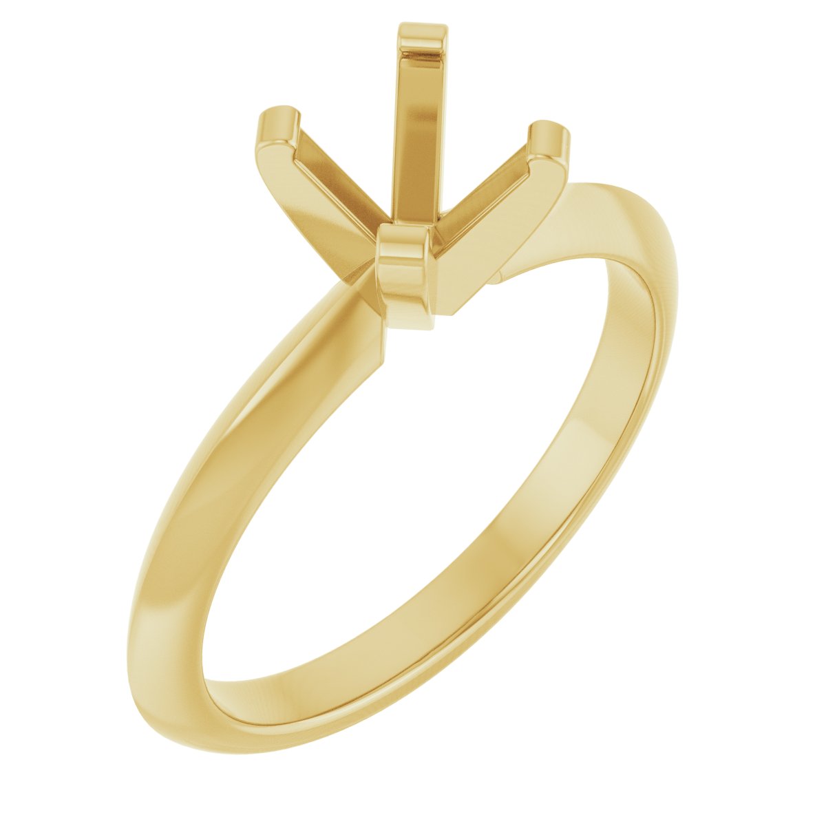 Knife-Edge Engagement Ring