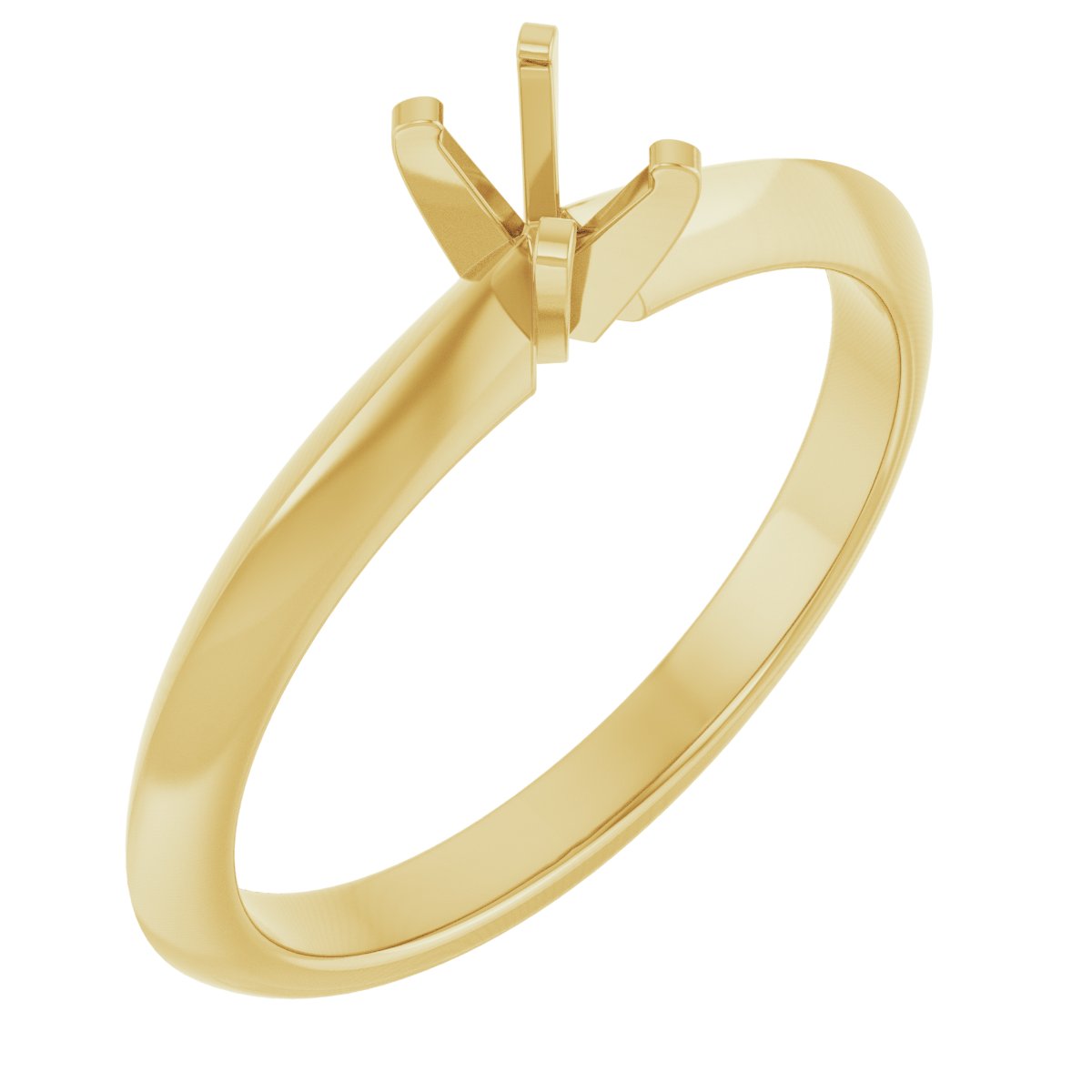 Knife-Edge Engagement Ring