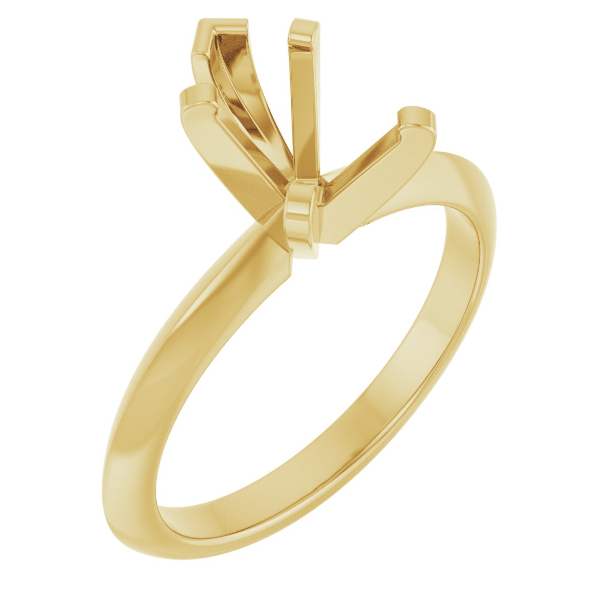 Knife-Edge Engagement Ring
