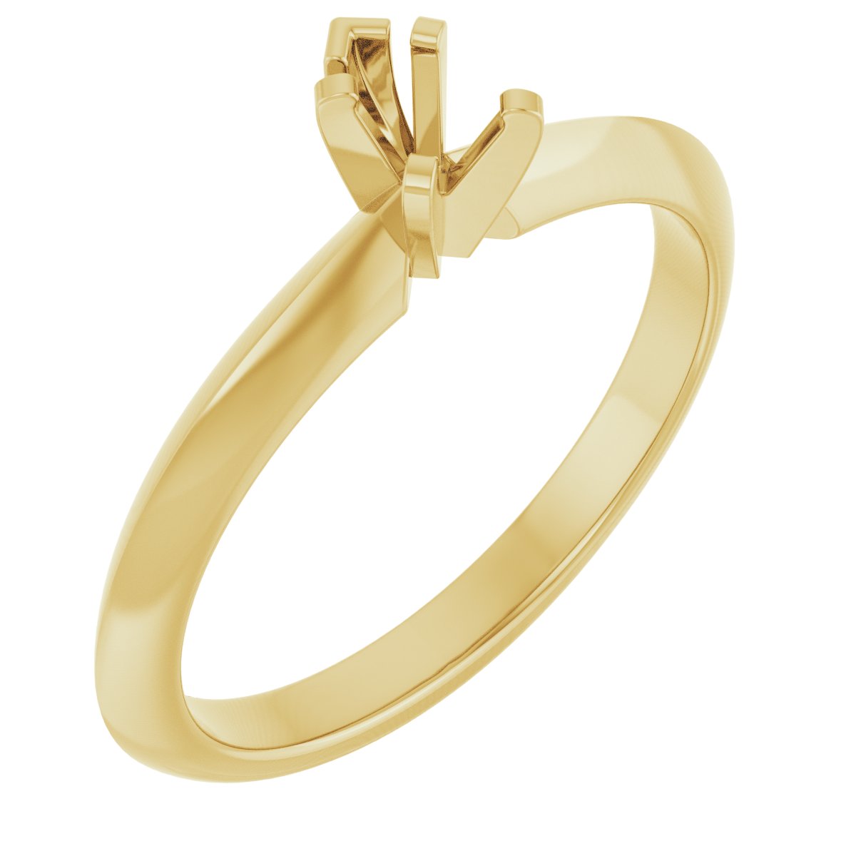 Knife-Edge Engagement Ring