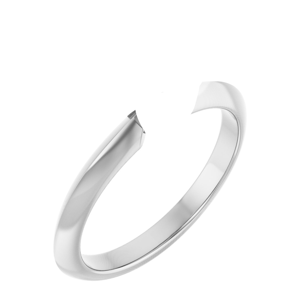 Knife-Edge Engagement Ring