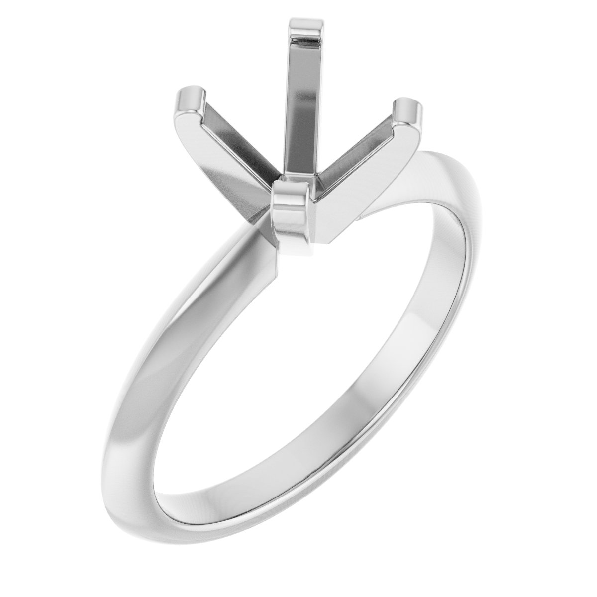 Knife-Edge Engagement Ring