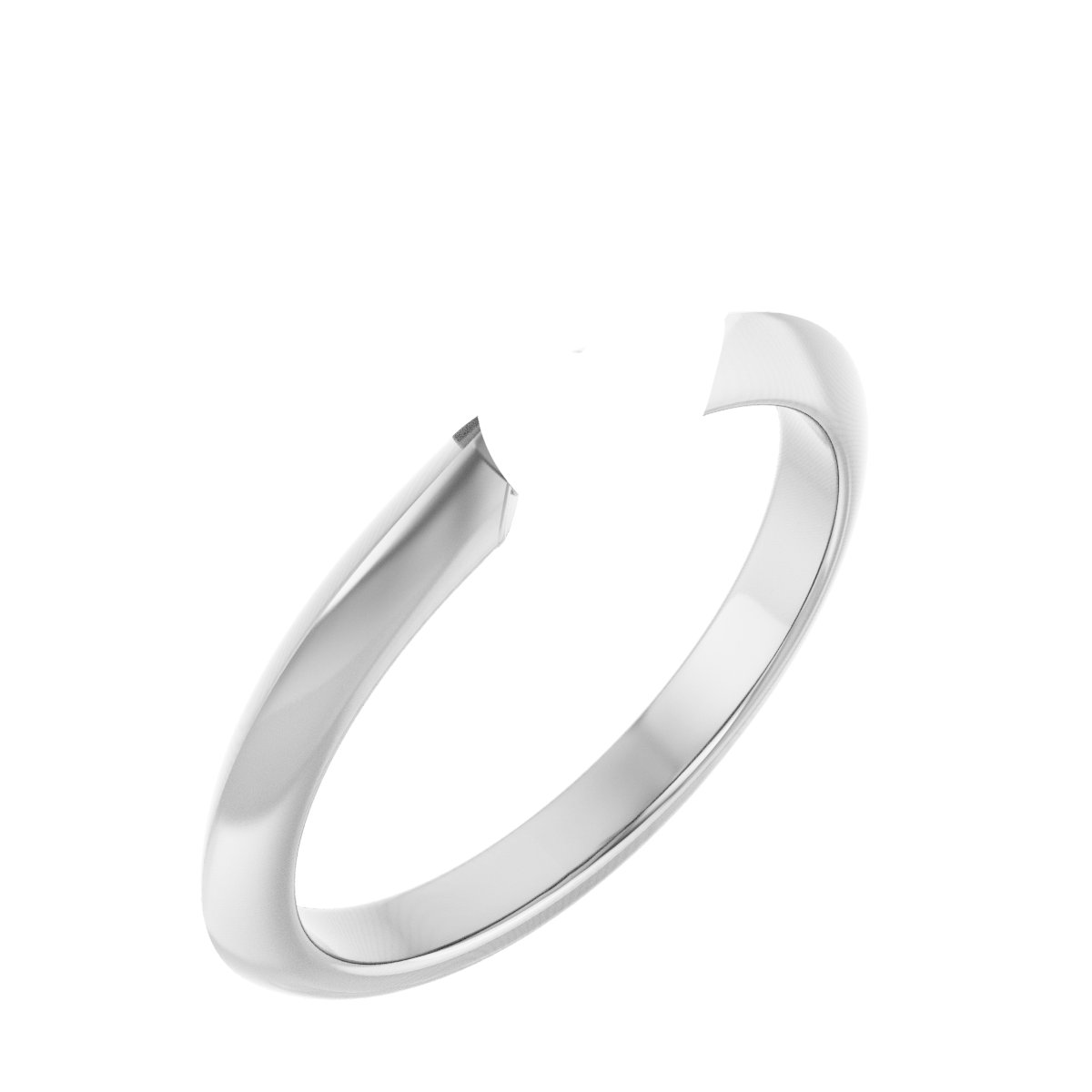 Knife-Edge Engagement Ring
