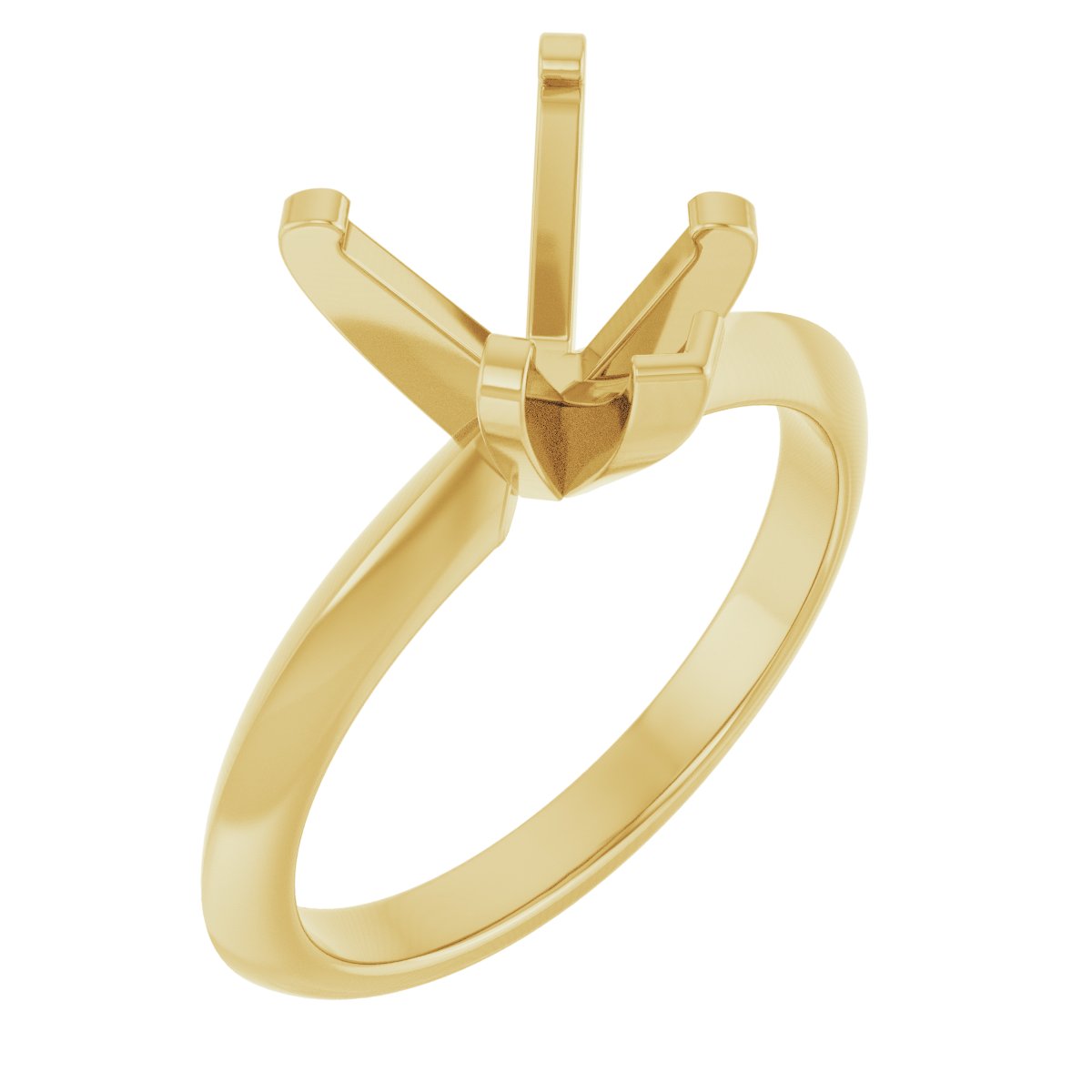 Knife-Edge Engagement Ring