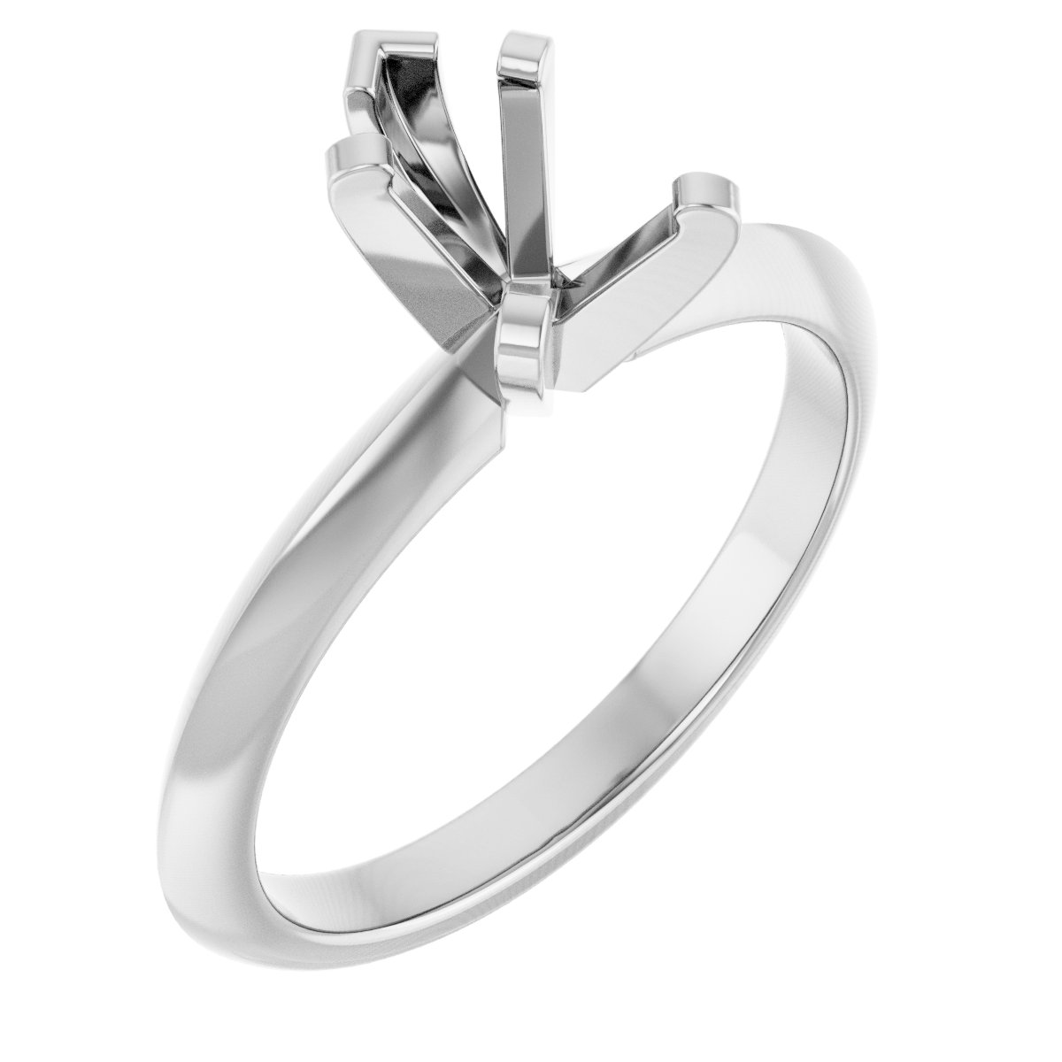 Knife-Edge Engagement Ring