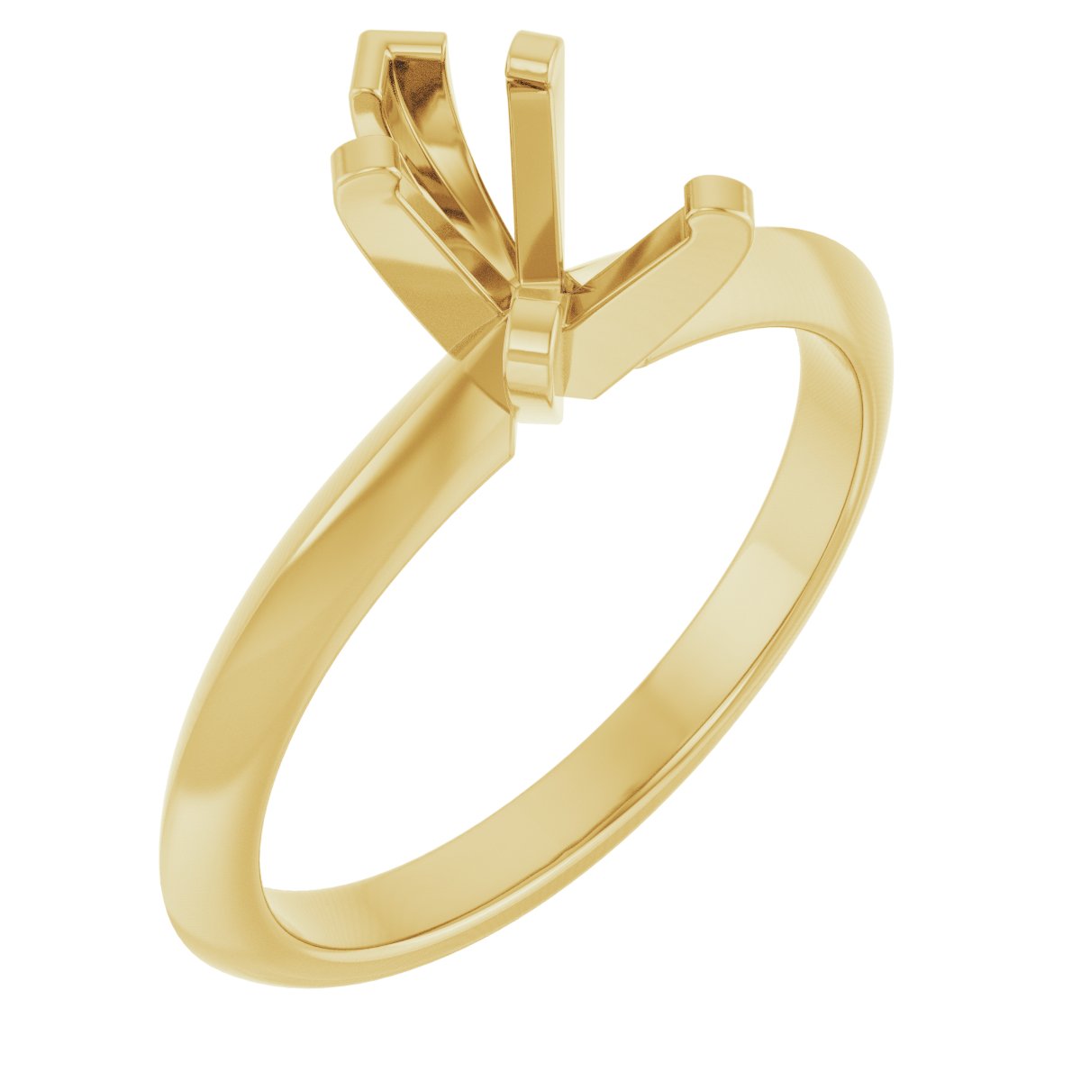 Knife-Edge Engagement Ring