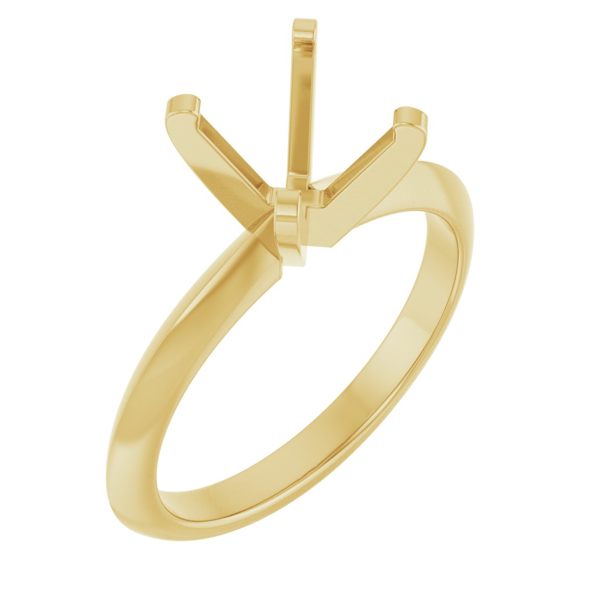Knife-Edge Engagement Ring