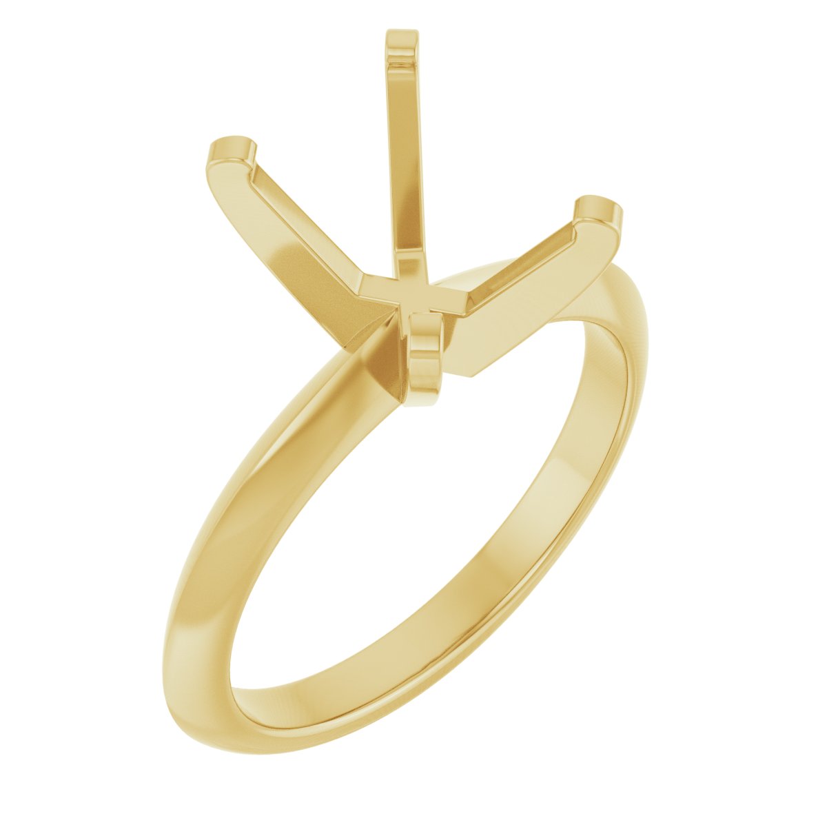 Knife-Edge Engagement Ring