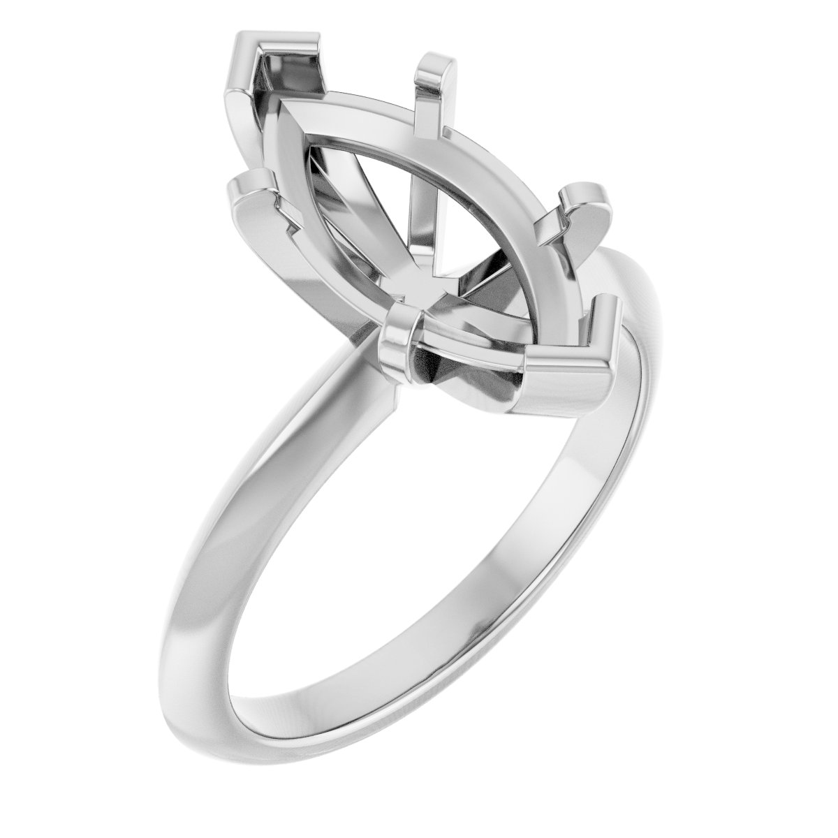 Knife-Edge Engagement Ring