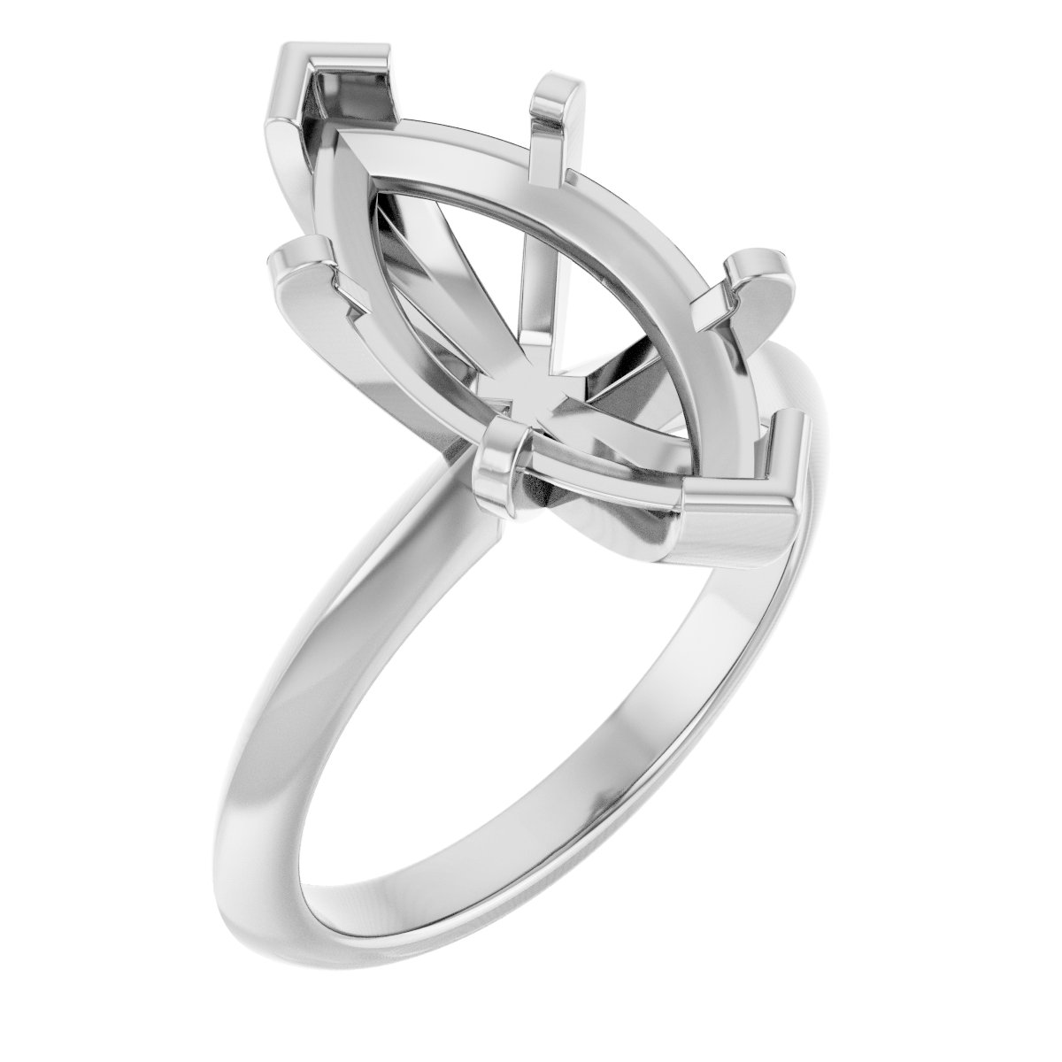 Knife-Edge Engagement Ring