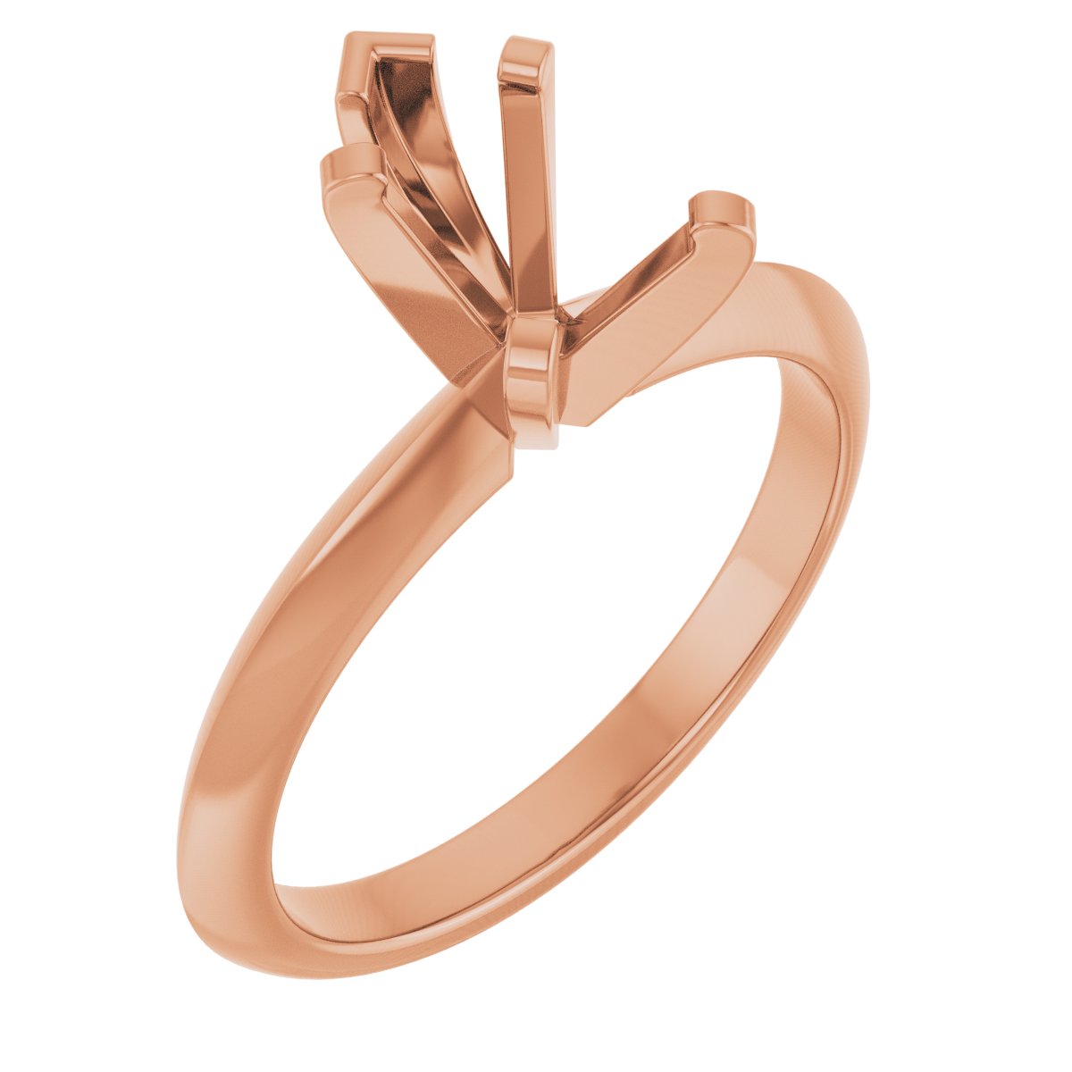Knife-Edge Engagement Ring