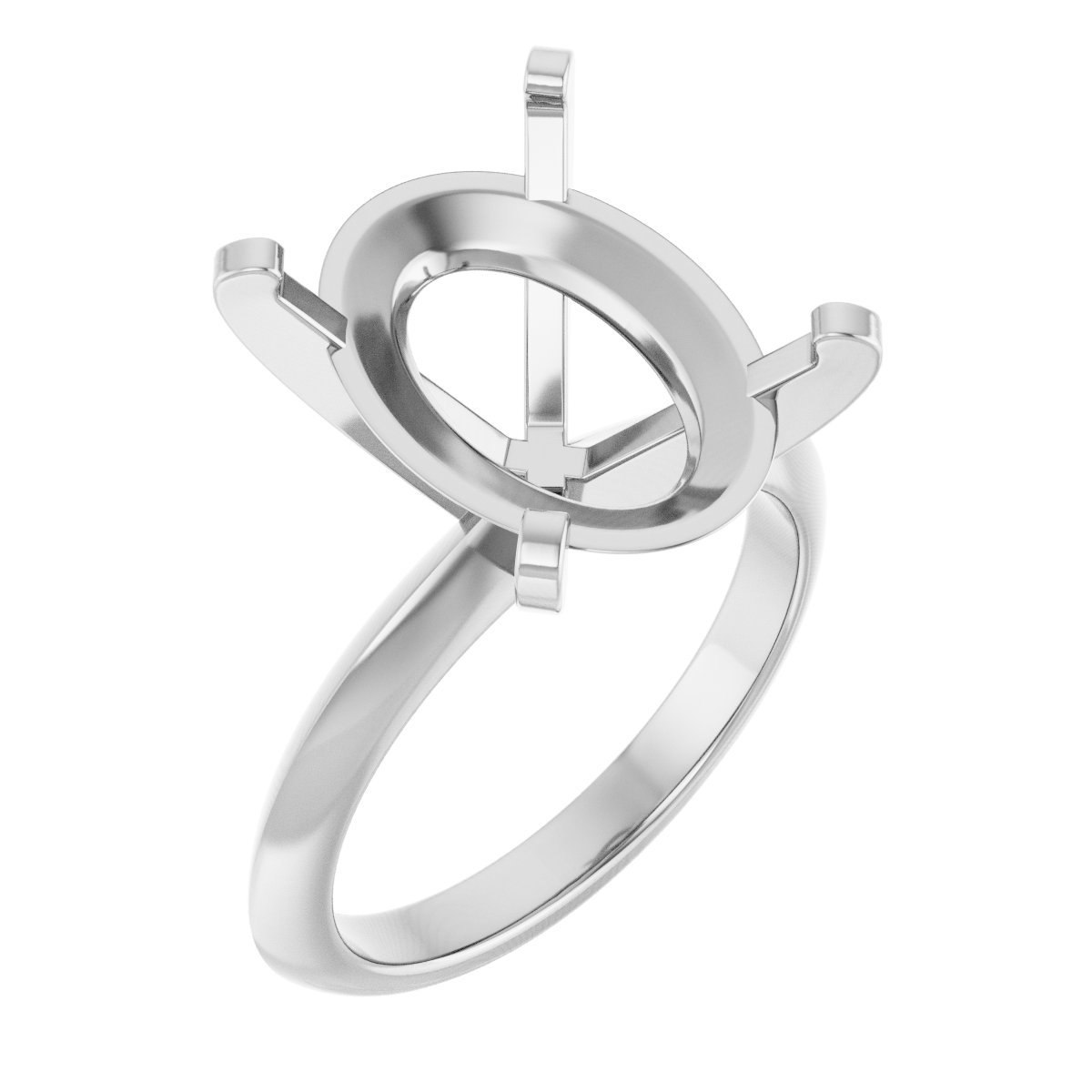 Knife-Edge Engagement Ring