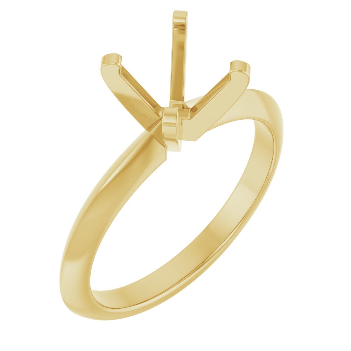 Knife-Edge Engagement Ring