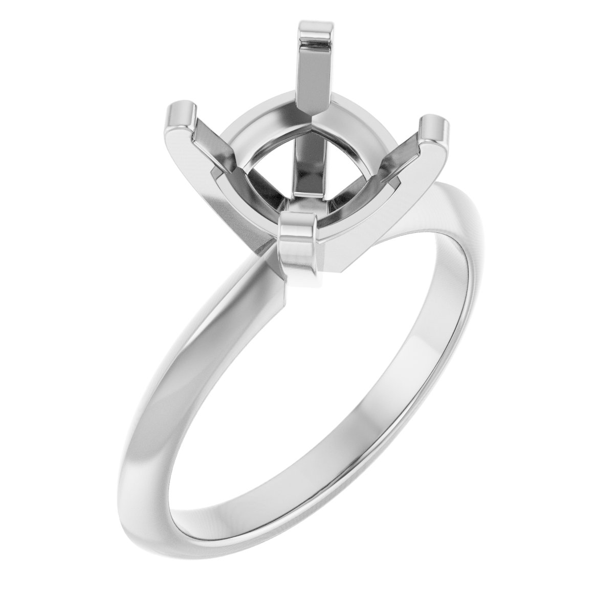 Knife-Edge Engagement Ring