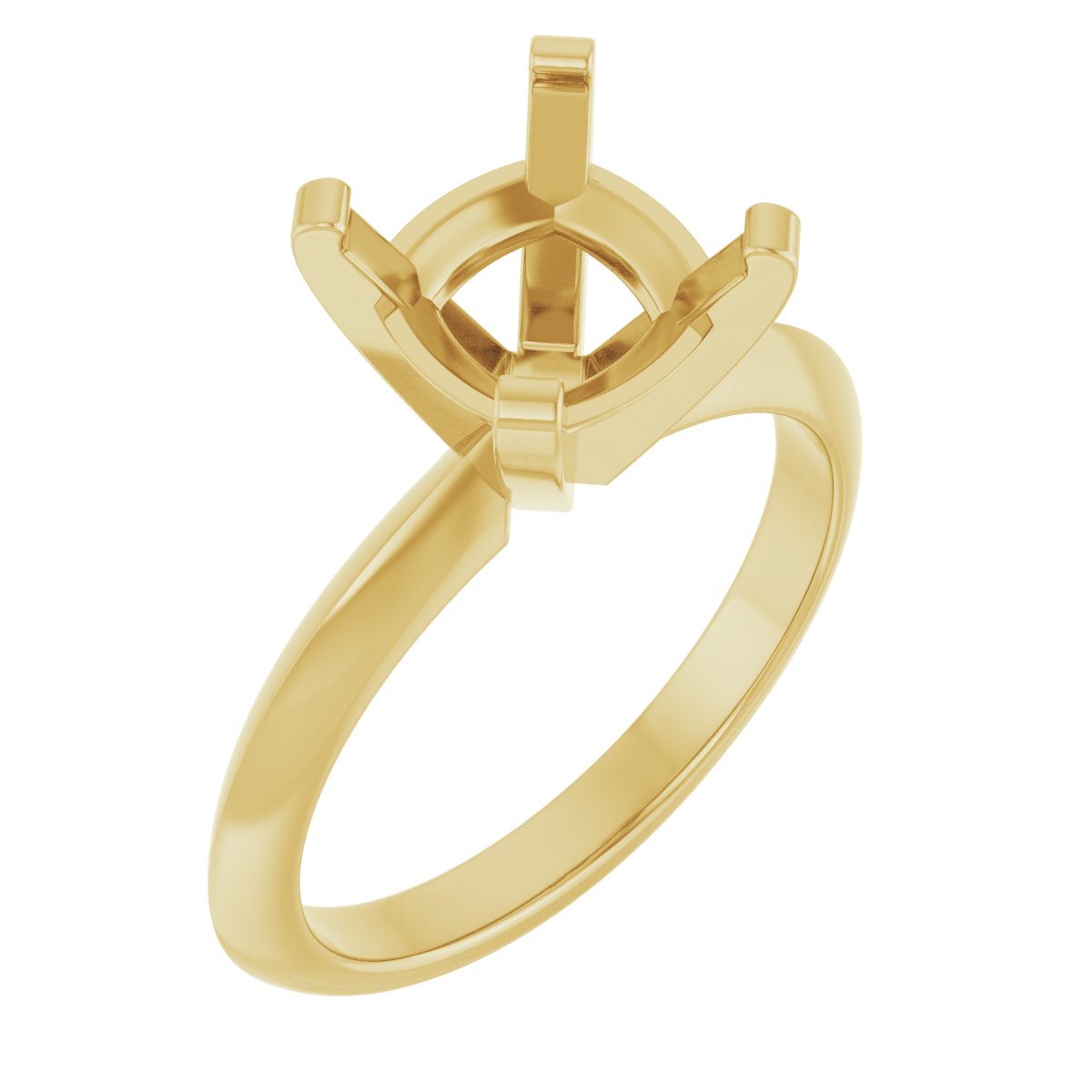 Knife-Edge Engagement Ring