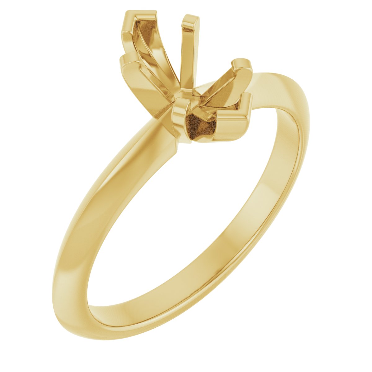 Knife-Edge Engagement Ring