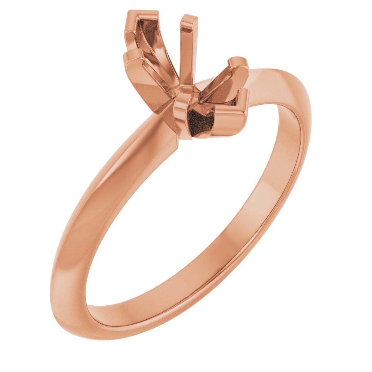 Knife-Edge Engagement Ring