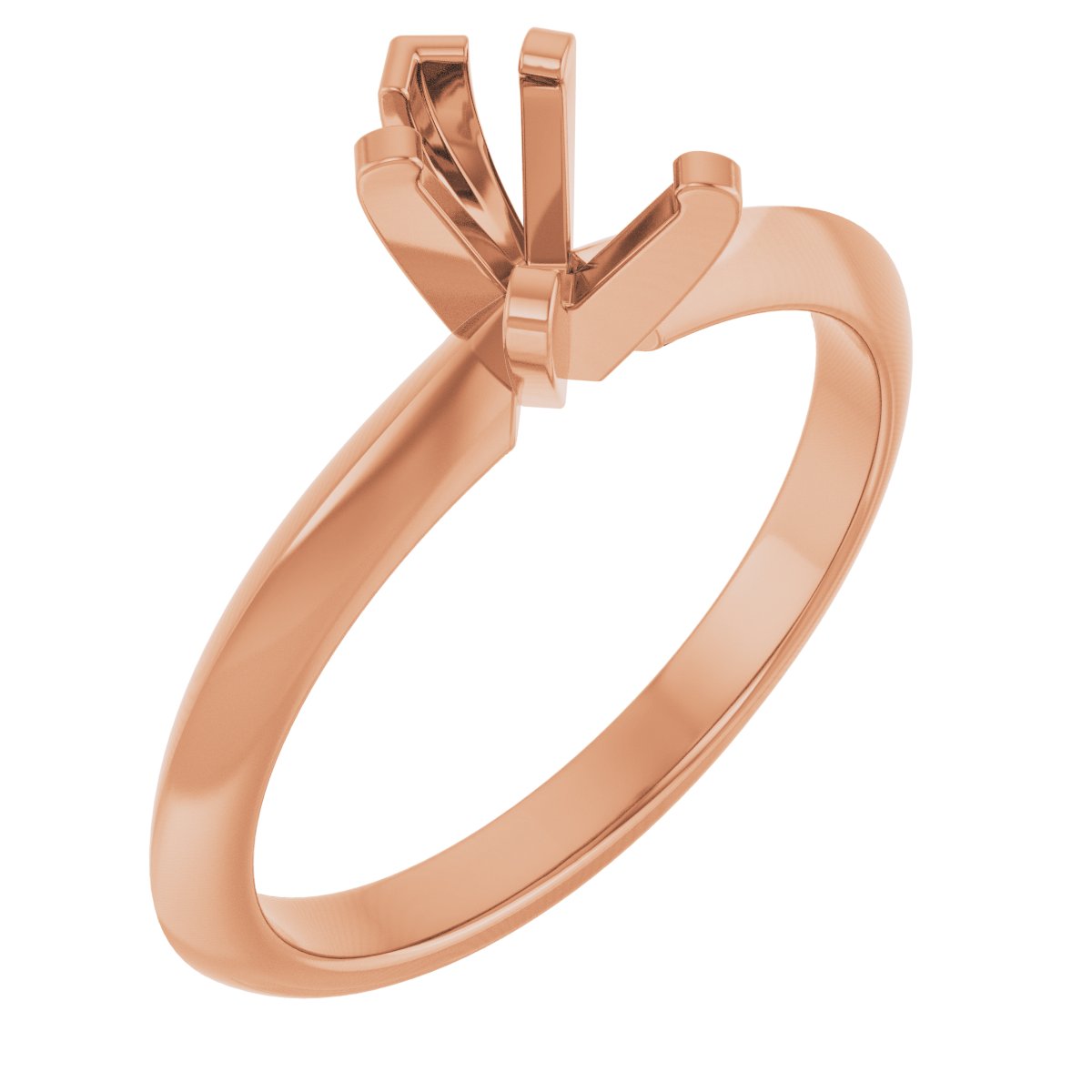 Knife-Edge Engagement Ring
