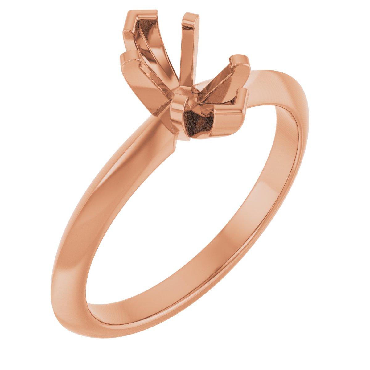 Knife-Edge Engagement Ring
