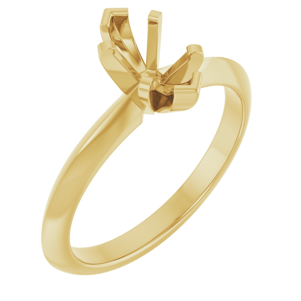 Knife-Edge Engagement Ring