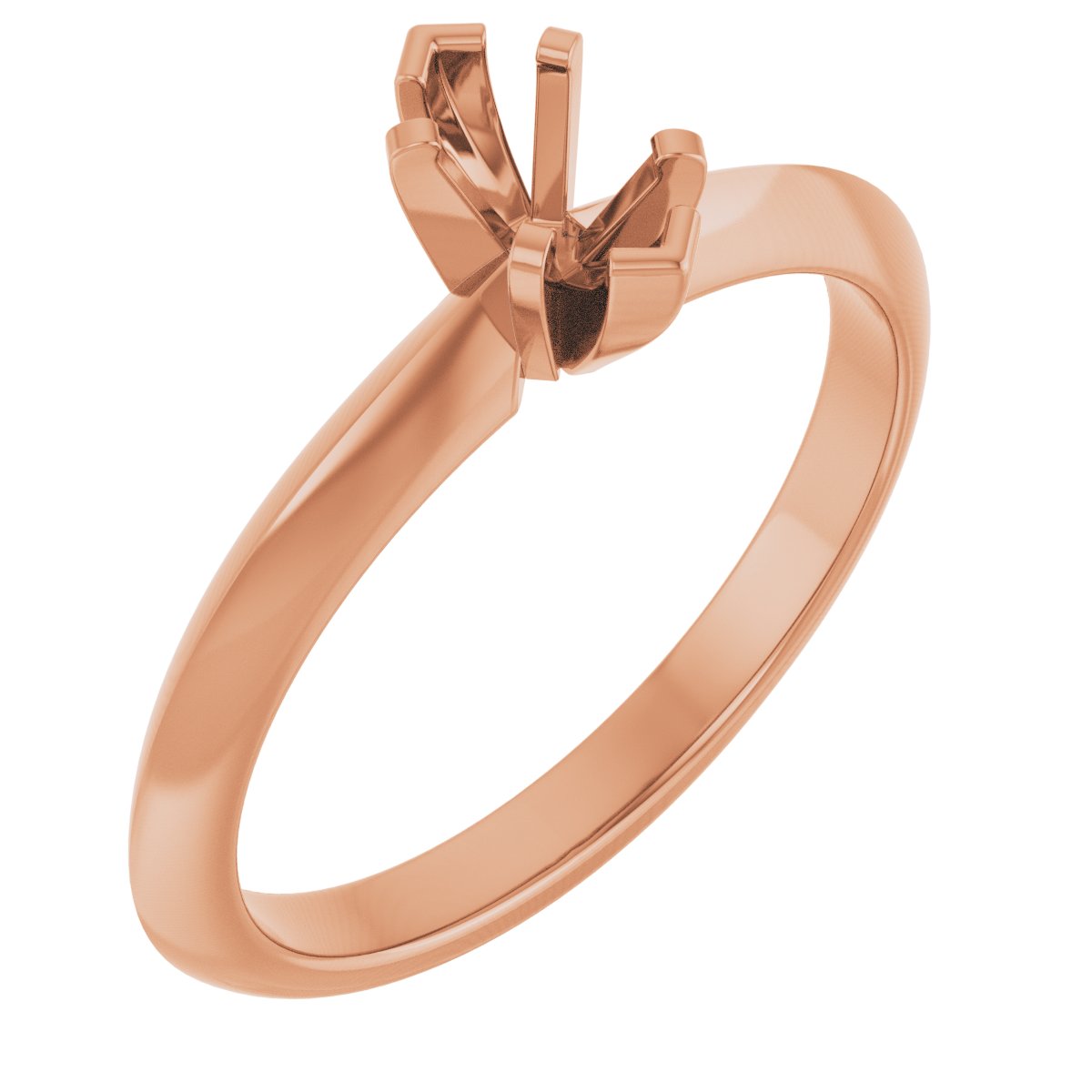 Knife-Edge Engagement Ring